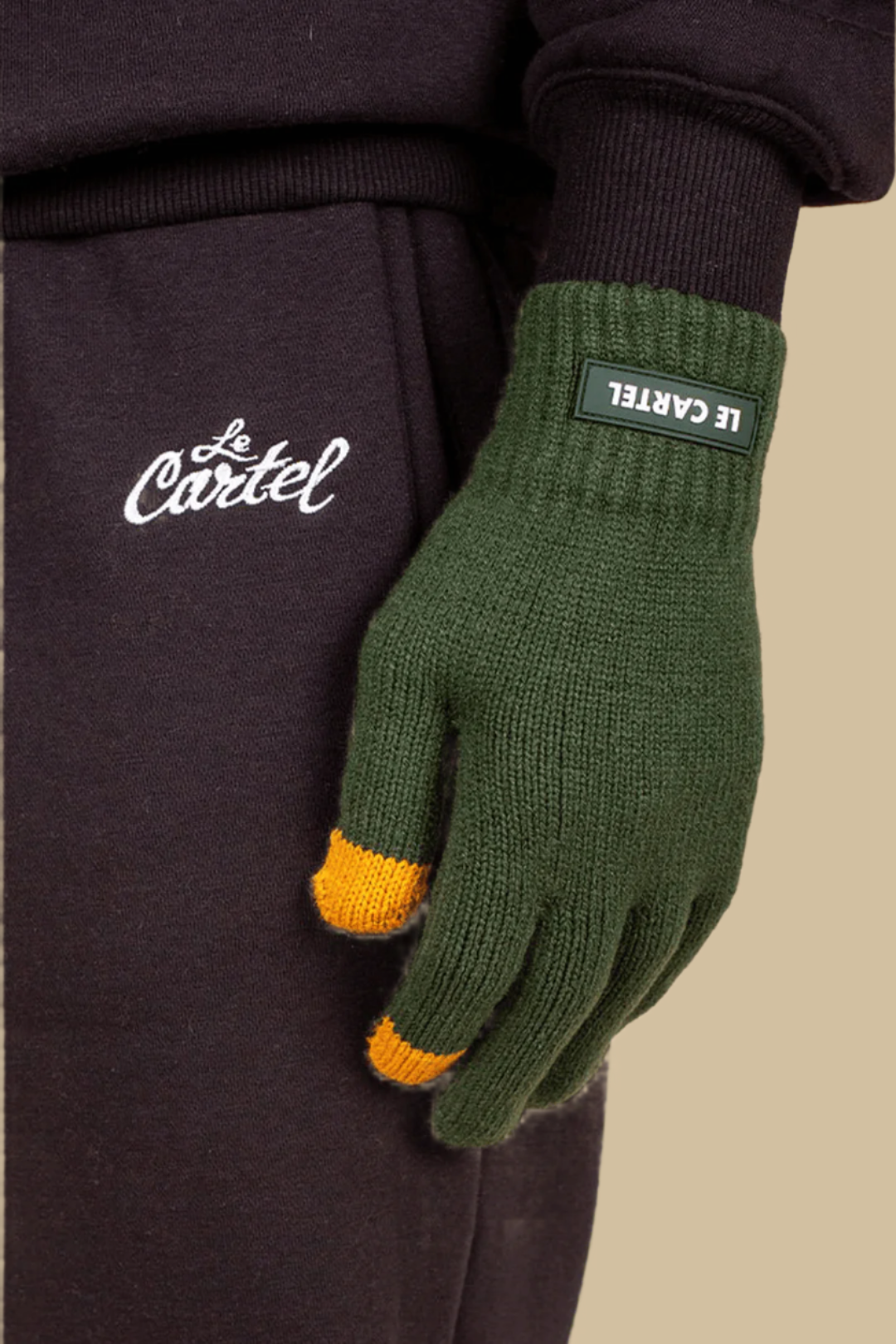 MAGIC・Gants tactiles・Vert forêt