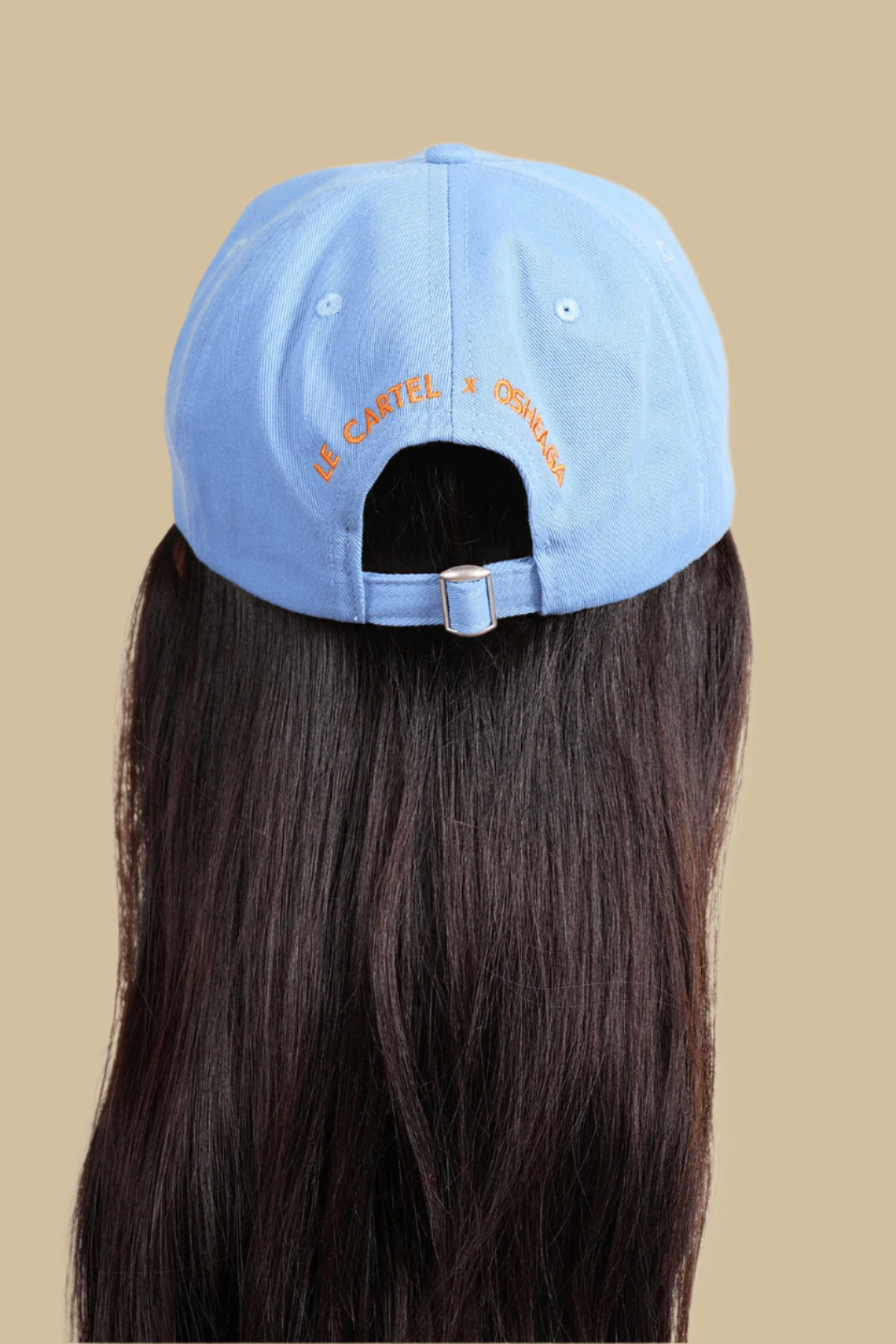 FLOWER POWER・Dad Hat・Bleu poudre