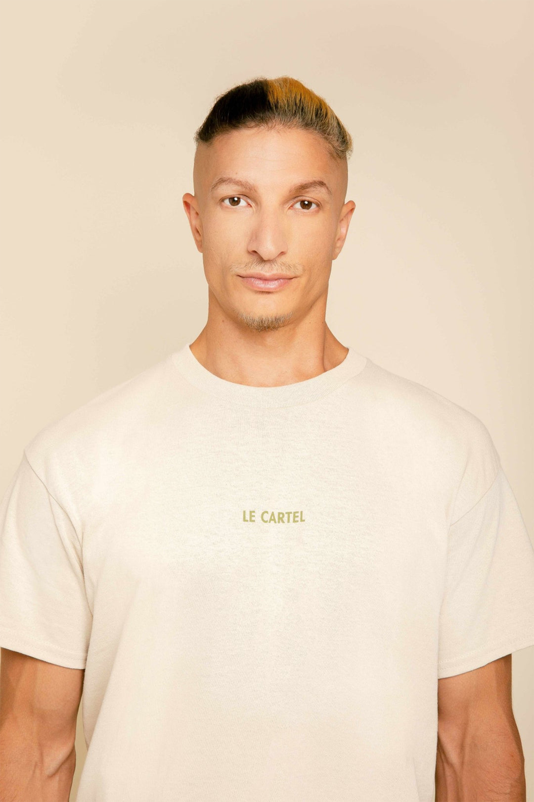 COLLÉ-SERRÉ・T-shirt unisexe・Sable