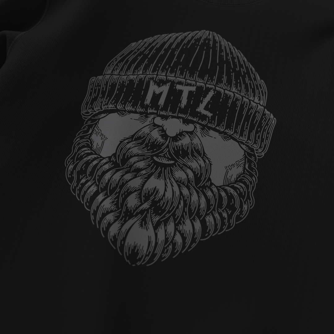 BARBU・Crewneck・Noir / Noir