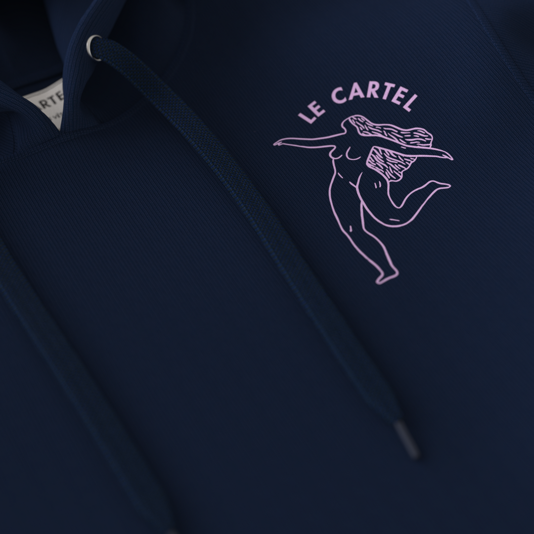 FOUNTAIN・Unisex hoodie・Navy