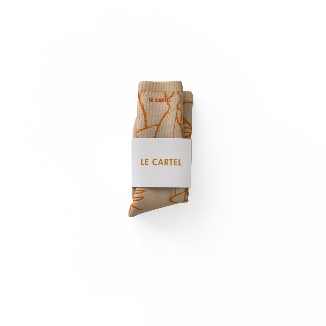 CATIMINI・Chaussettes tissées・Sable