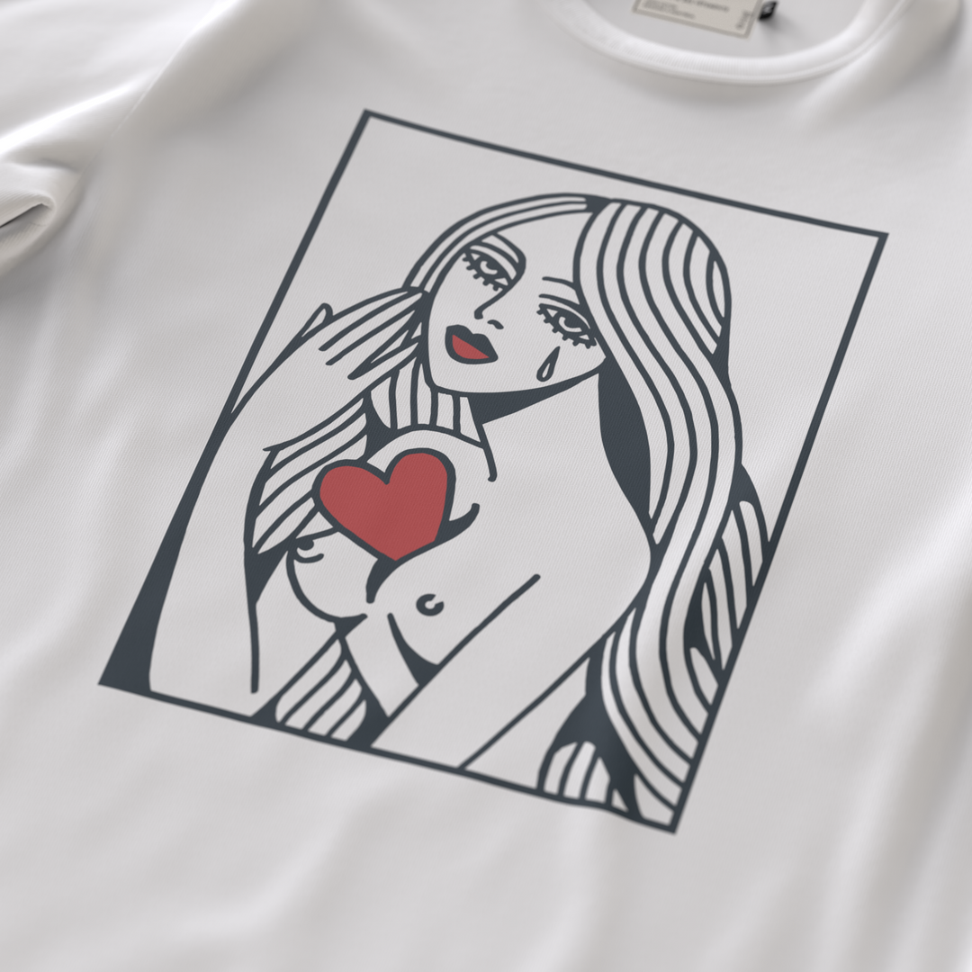 MONA・T-shirt unisexe・Blanc
