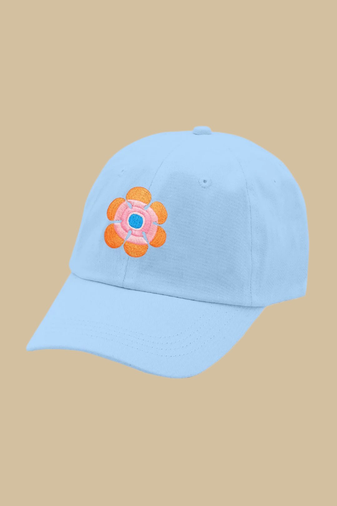 FLOWER POWER・Dad Hat・Bleu poudre - Le Cartel