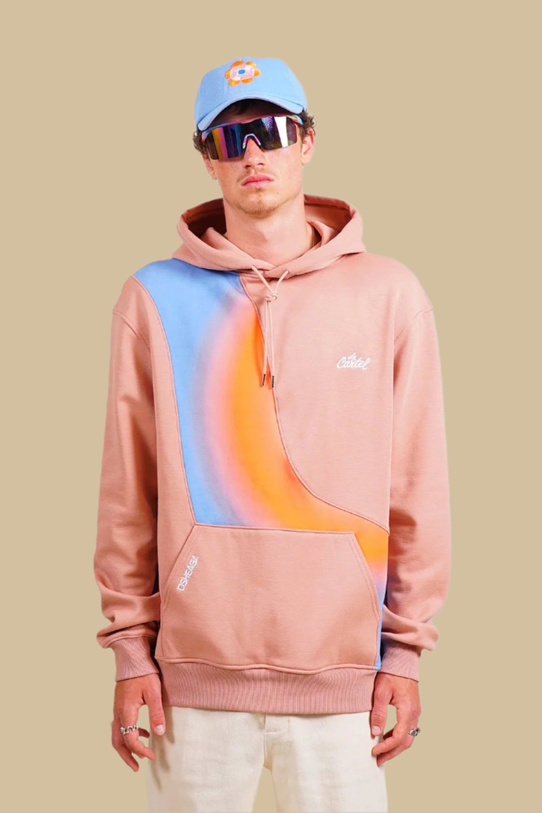 GRADIENT Hoodie unisexe Corail Le Cartel