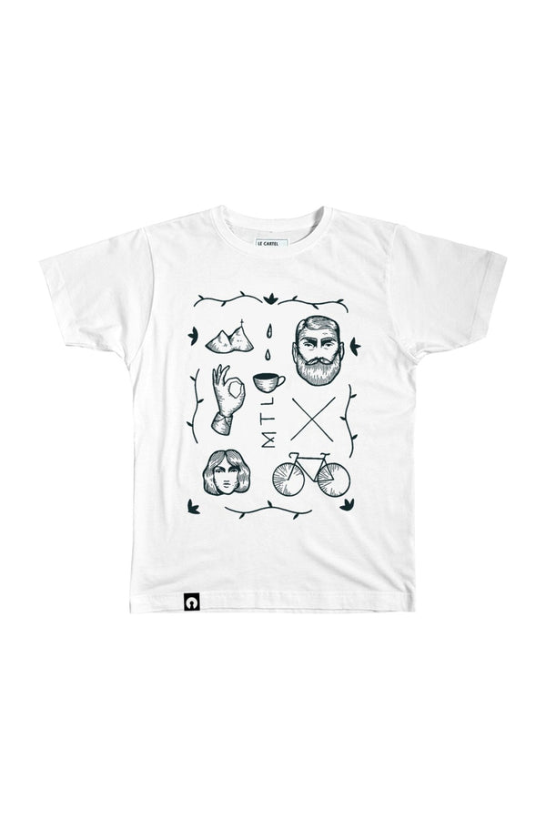 MTL・T-shirt unisexe・Blanc - Le Cartel