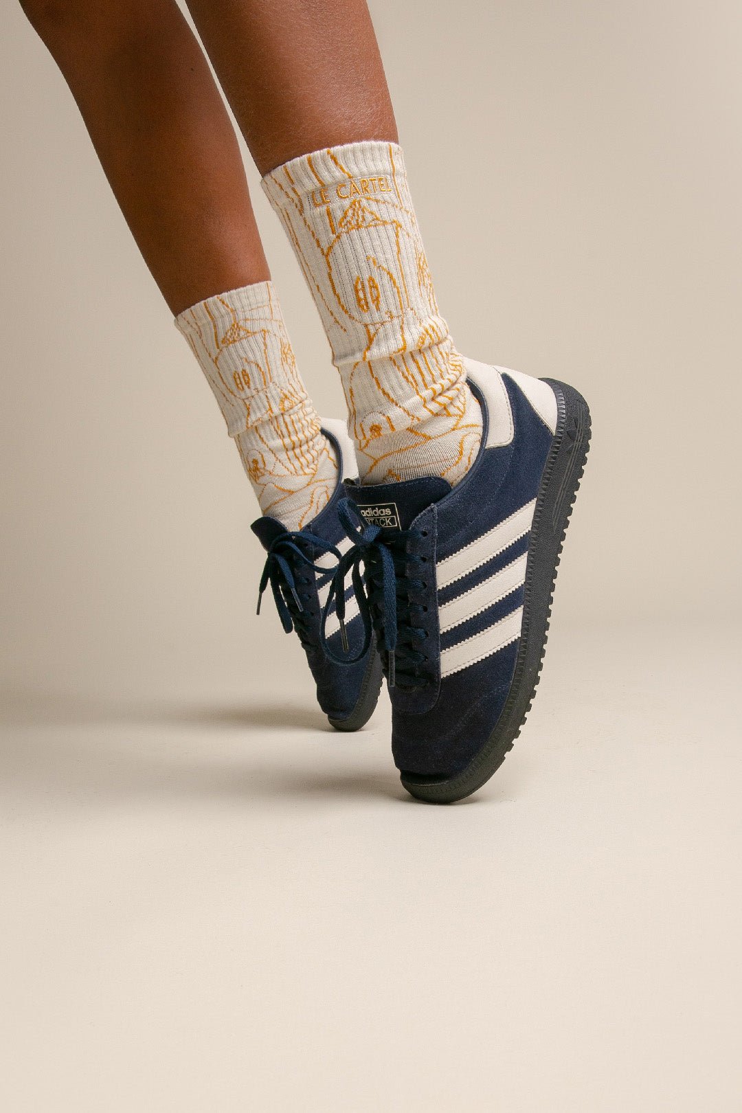 CATIMINI・Chaussettes tissées・Sable - Le Cartel