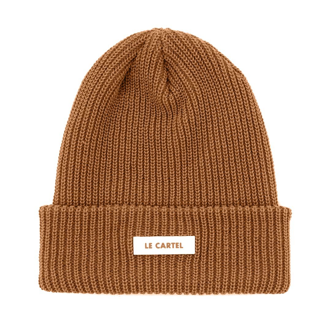 Chunky Beanie LE CARTEL・Cappuccino - Le Cartel