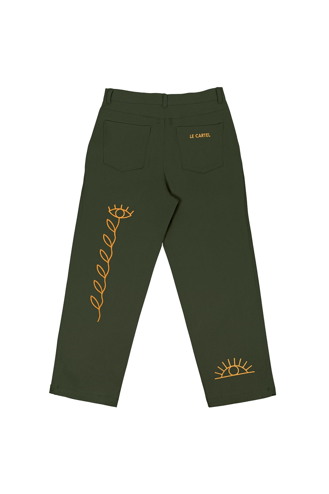SOLAR・Cargo pants・Forest green