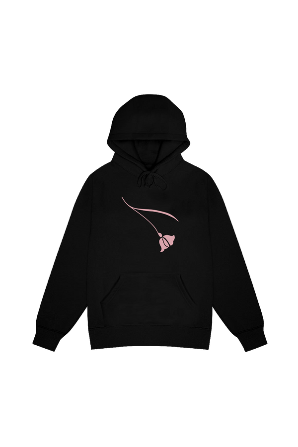 PEONIES・Unisex hoodie・Black