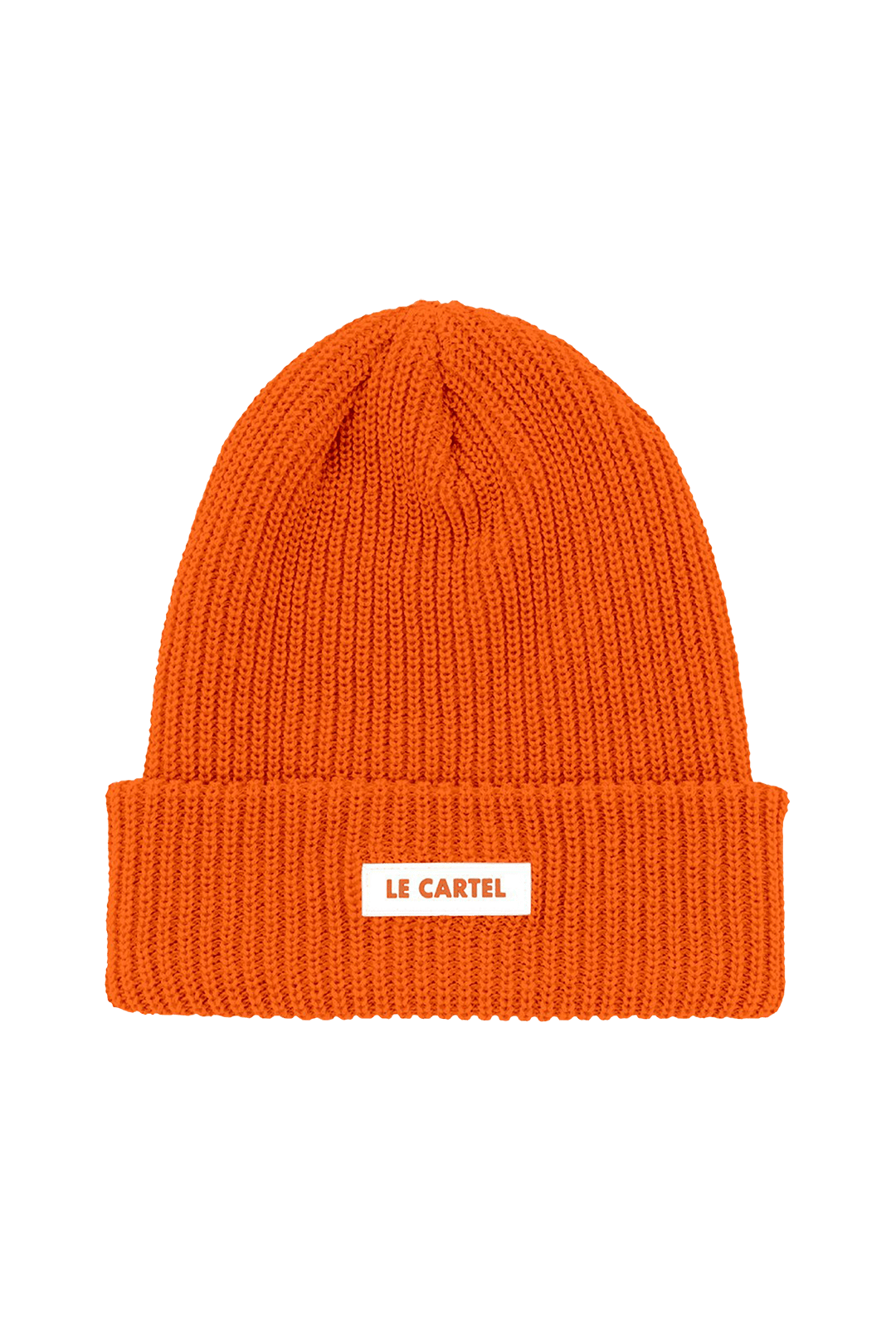 CHUNKY・Large knit beanie・Orange