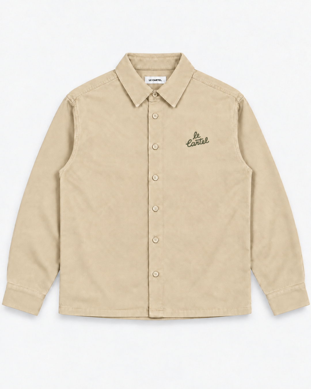 À PLEINES DENTS・Veste cargo brodée・Sable
