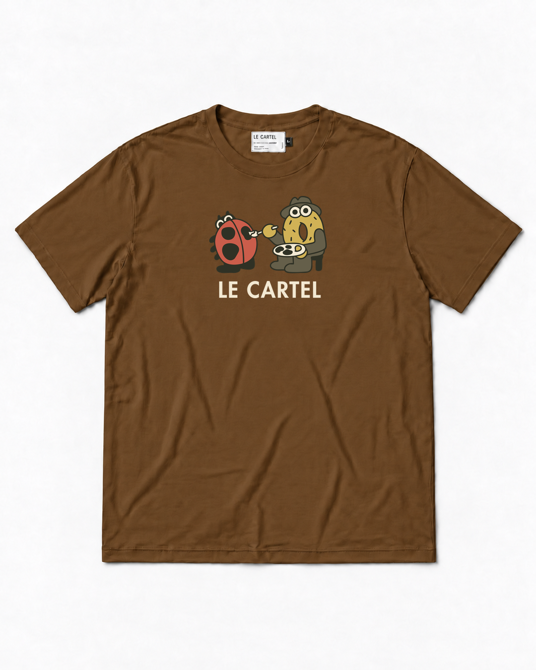 DESSINE-MOI UNE COCCINELLE・T-shirt unisexe・Caramel