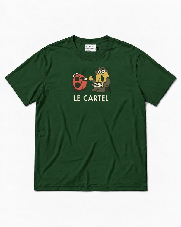 DESSINE-MOI UNE COCCINELLE・T-shirt unisexe・Vert