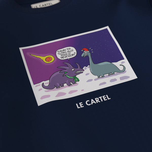 THE END・Crewneck unisexe・Bleu marin