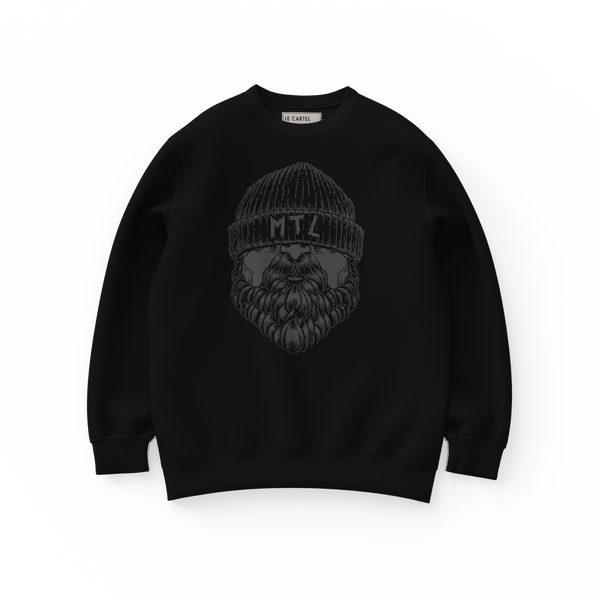 BARBU・Crewneck・Noir / Noir