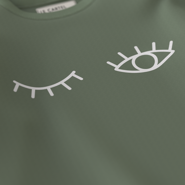 CLIN D’ŒIL・Crewneck unisexe・Vert sauge