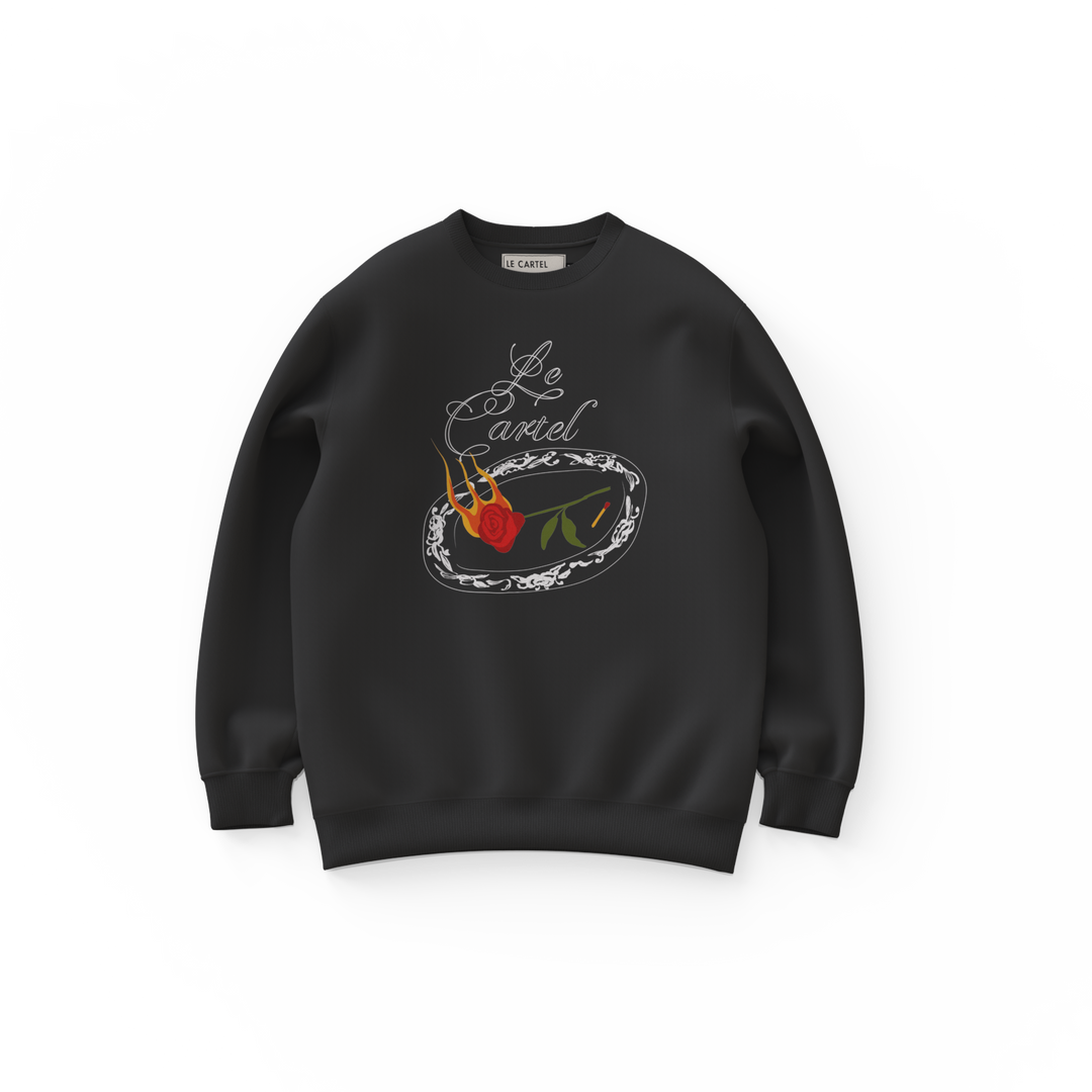 EPI-LOGUE・Crewneck ample unisexe・Noir