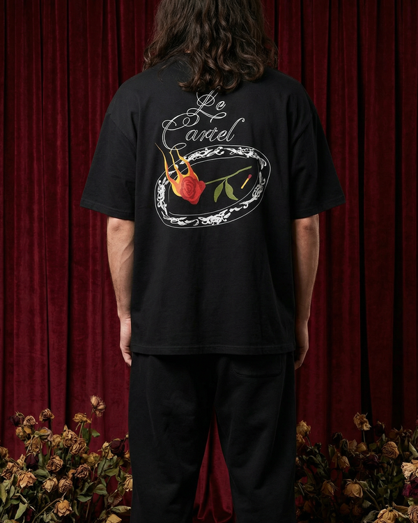 EPI-LOGUE・T-shirt ample unisexe・Noir