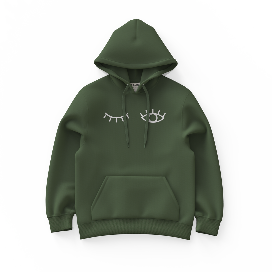 CLIN D’ŒIL・Hoodie unisexe・Vert sauge