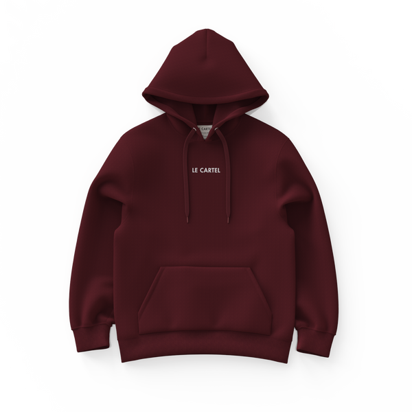 PLANÈTE MTL・Hoodie unisexe・Bourgogne