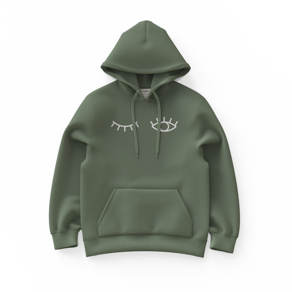 CLIN D’ŒIL・Hoodie unisexe・Vert sauge