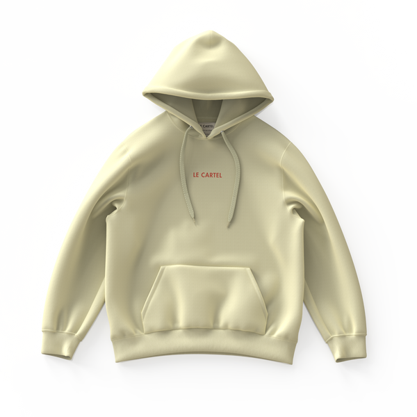 JOUR DE FÊTE . Hoodie unisexe . Crème