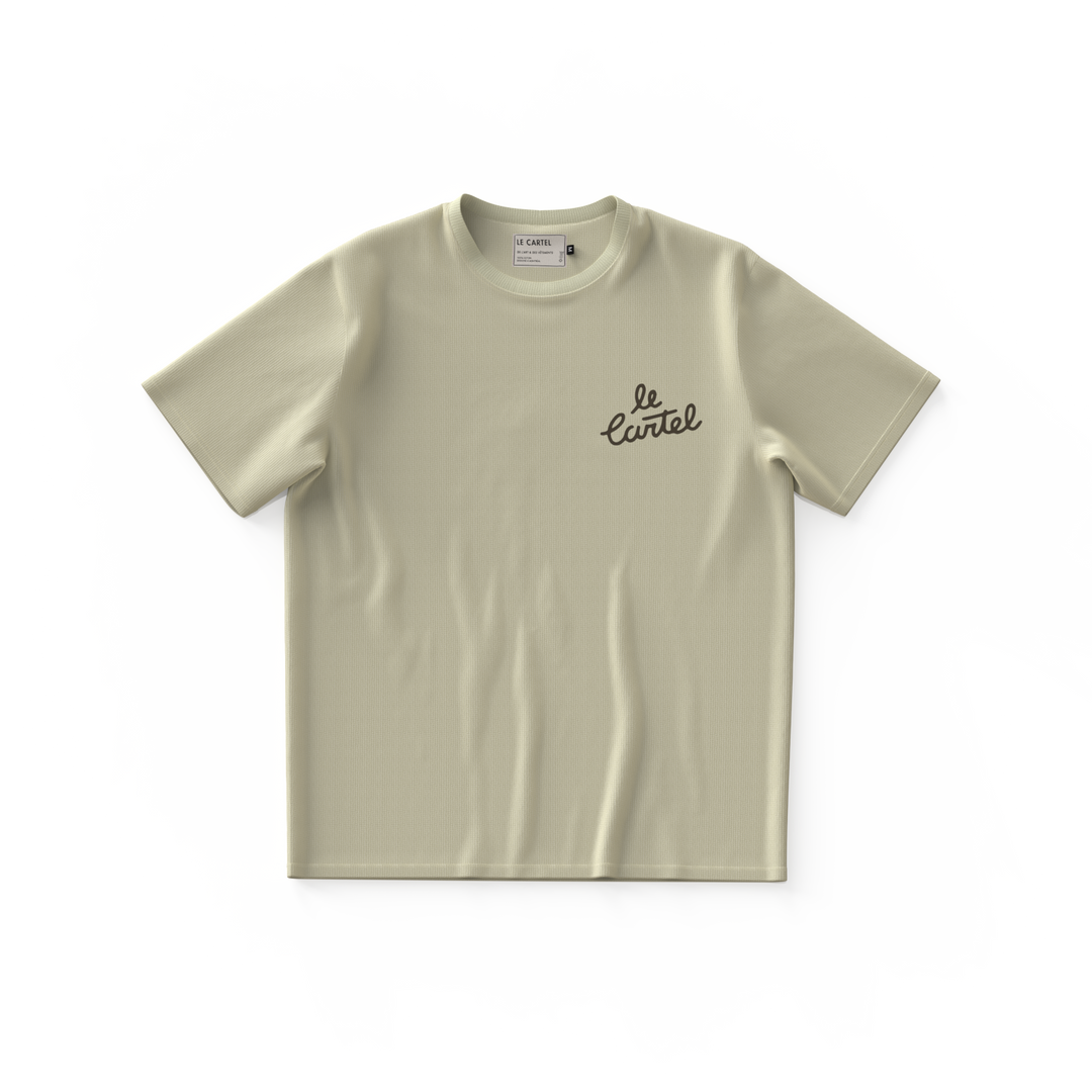 WINTER IS OVER・T-shirt ample unisexe・Crème