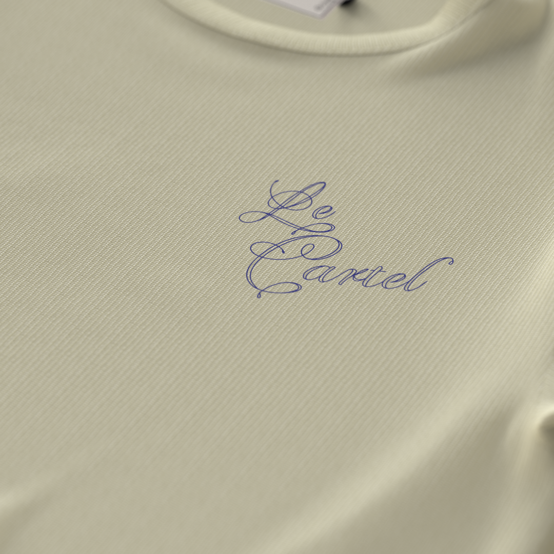 EPI-LOGUE・T-shirt ample unisexe・Crème