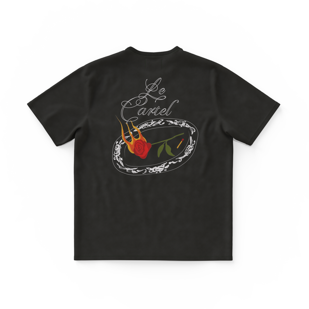 EPI-LOGUE・T-shirt ample unisexe・Noir