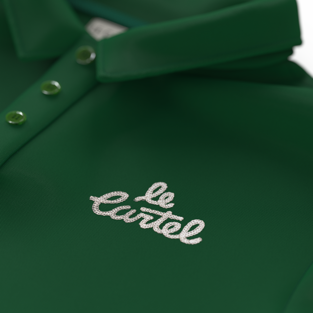 CHATCON・Unisex polo shirt・Green
