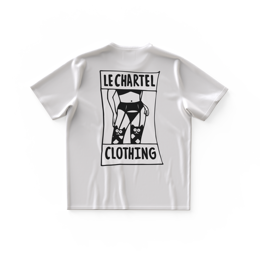 LE CHARTEL・T-shirt unisexe・Blanc