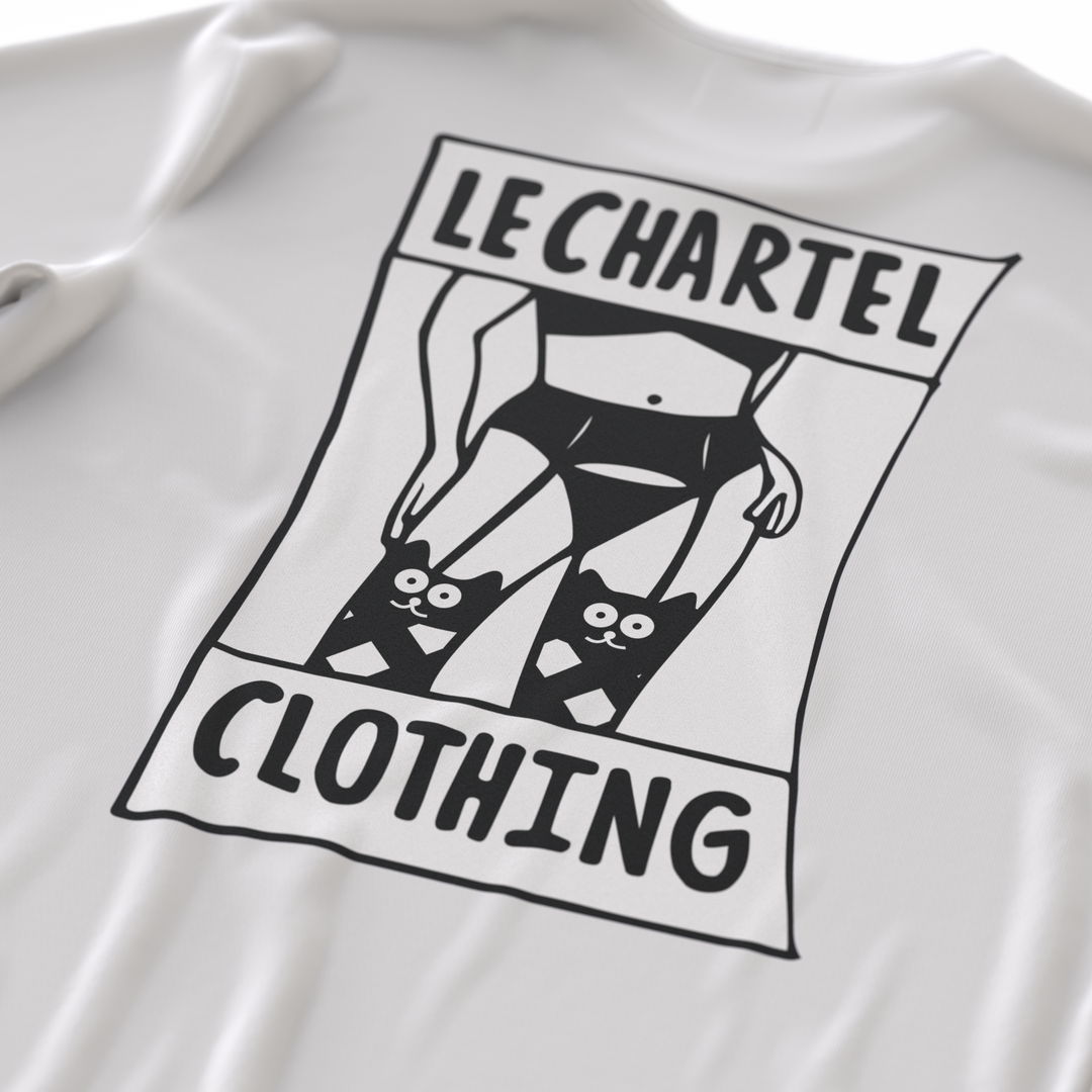 LE CHARTEL・T-shirt unisexe・Blanc