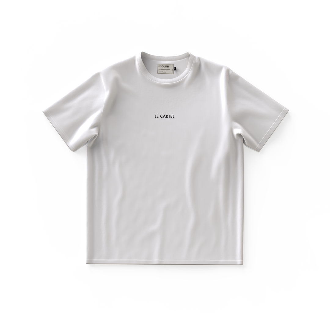 LE CHARTEL・T-shirt unisexe・Blanc
