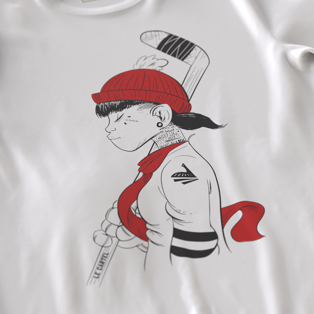 HABS・Unisex T-shirt・White