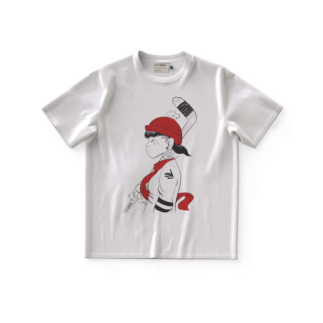 HABS・Unisex T-shirt・White