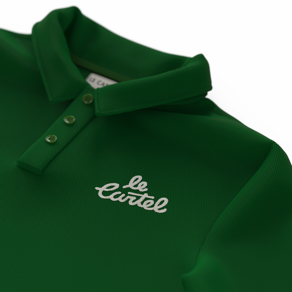CHATCON・Unisex polo shirt・Green