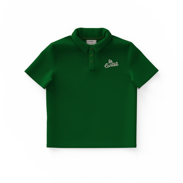CHATCON・Unisex polo shirt・Green