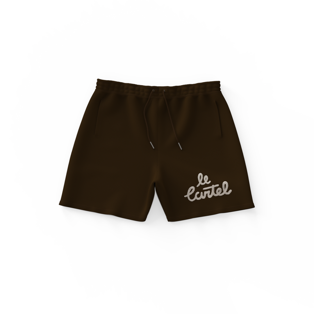 CHATCON・Unisex pique shorts・Green