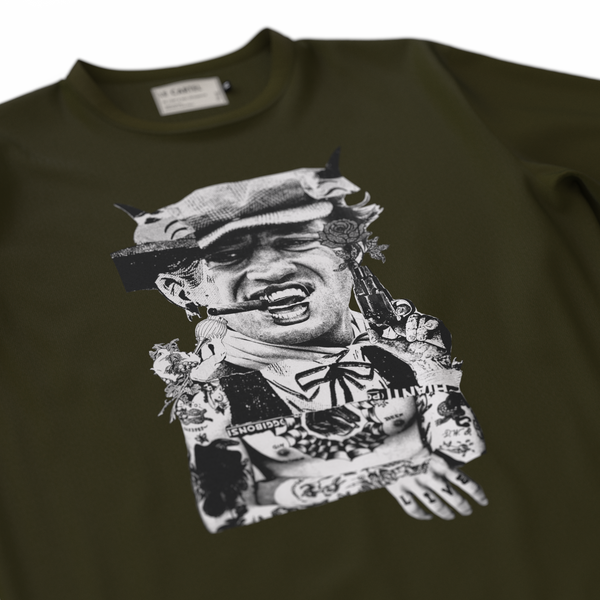 BÉBEL・T-shirt unisexe・Kaki