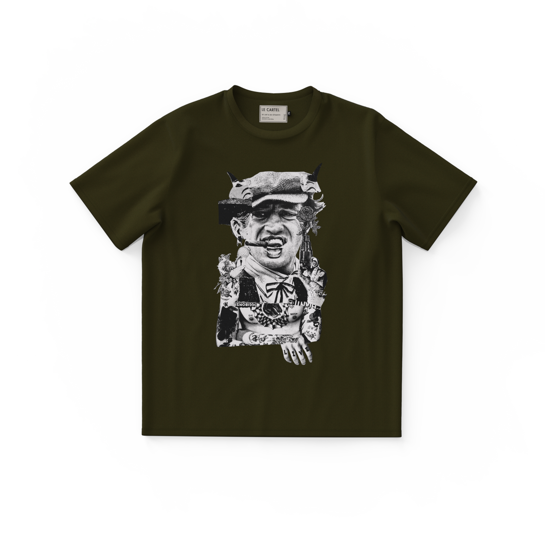 BÉBEL・T-shirt unisexe・Kaki