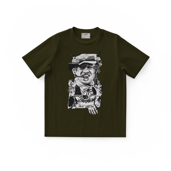 BÉBEL・T-shirt unisexe・Kaki
