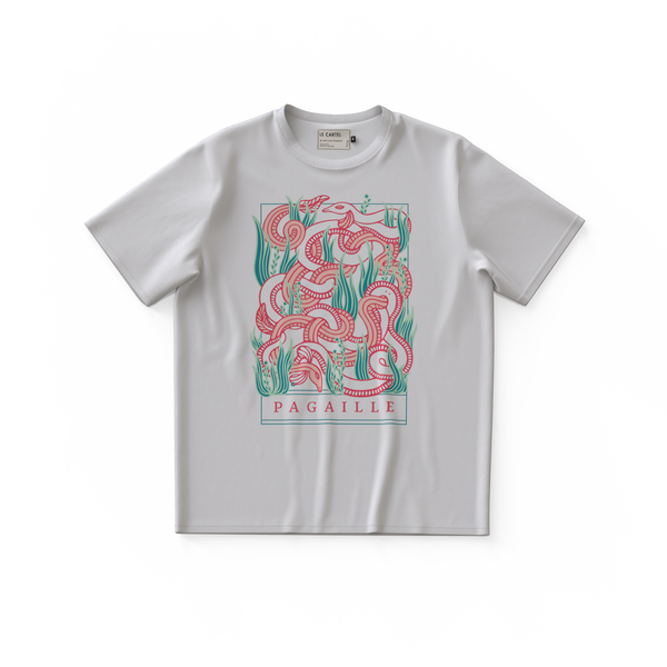 PAGAILLE・T-shirt unisexe・Blanc