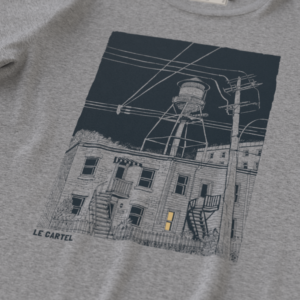 RÉSERVOIR・T-shirt unisexe・Gris