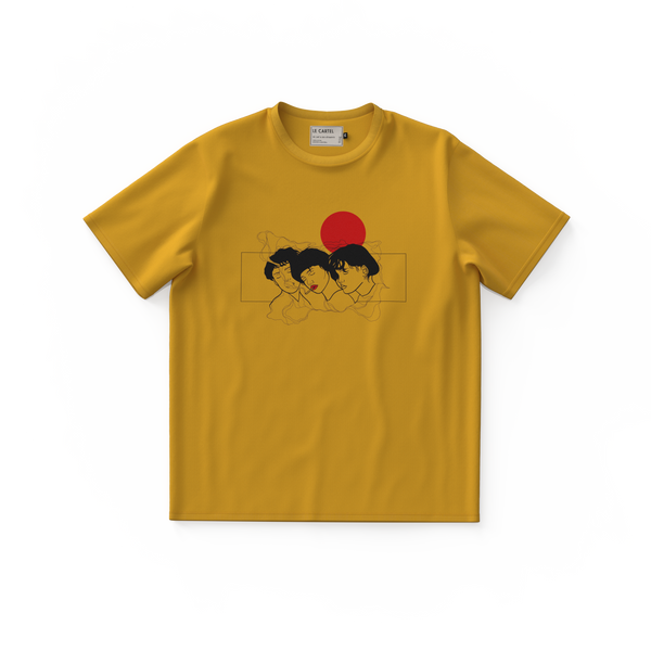 SECRET LOVERS・T-shirt unisexe・Jaune