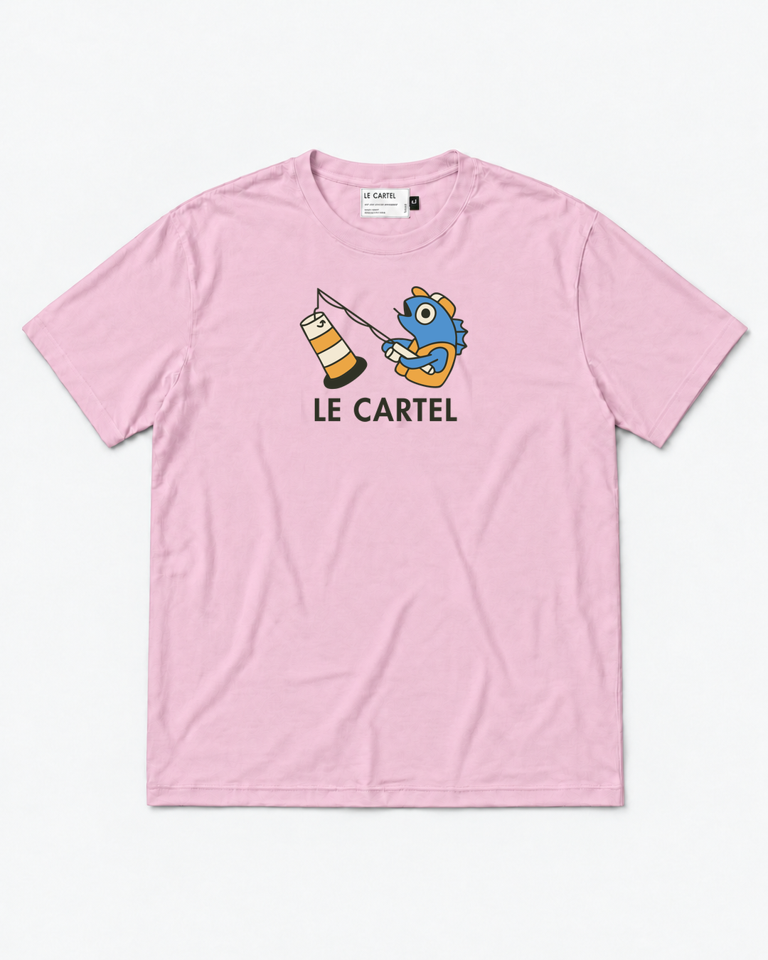 PÊCHE MIRACULEUSE・T-shirt unisexe・Rose