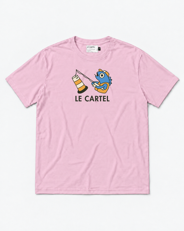 PÊCHE MIRACULEUSE・T-shirt unisexe・Rose