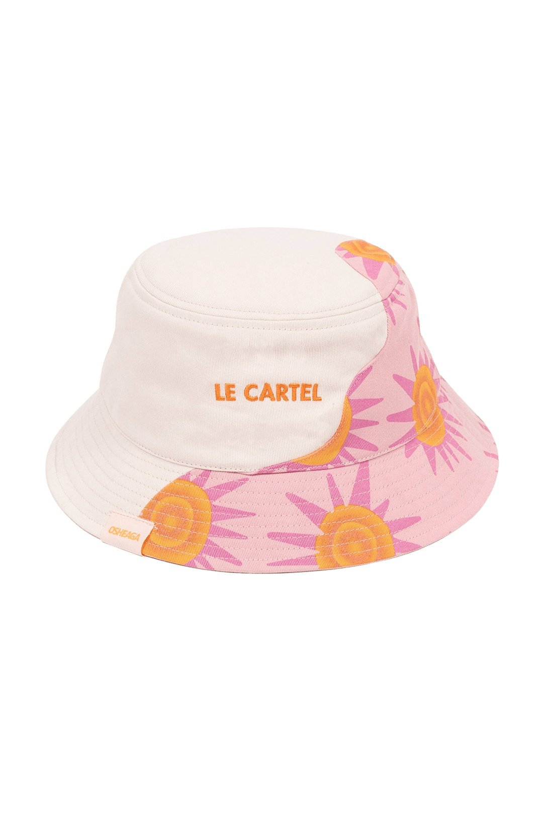 BURNING SUN・Bucket hat brodé・Sable - Le Cartel