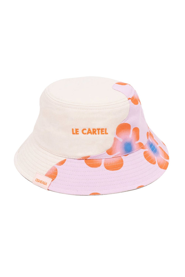 BURNING SUN・Bucket hat brodé・Sable - Le Cartel