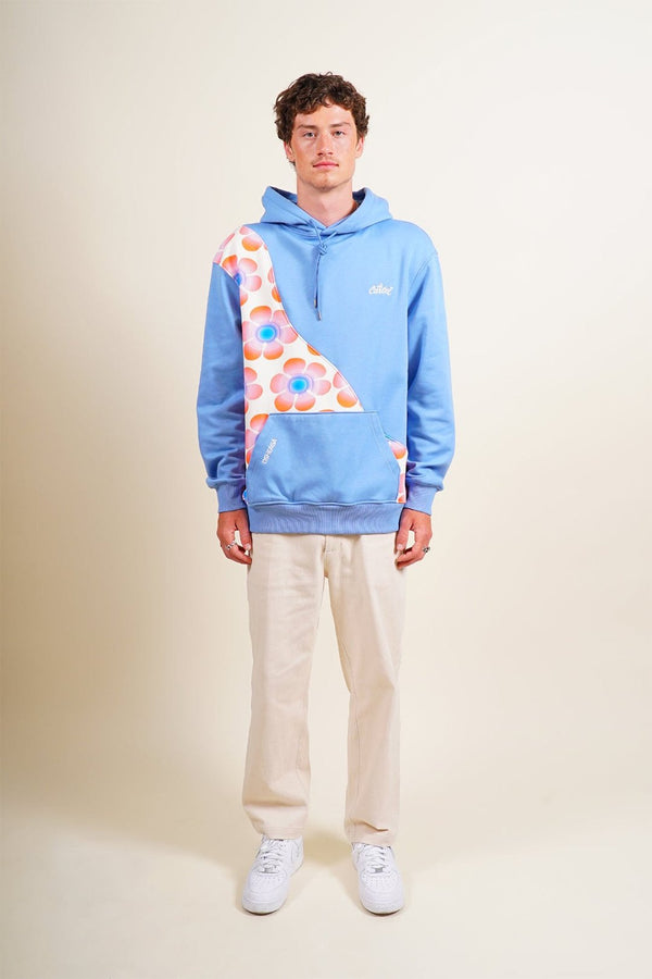 FLOWER POWER・Hoodie unisexe・Bleu poudre - Le Cartel